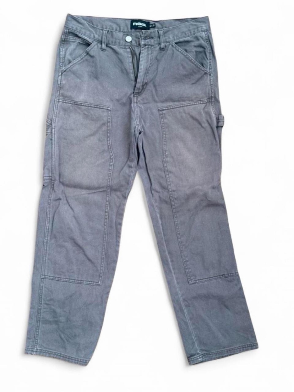 RSQ Straight-Leg Utility Jeans in Gray